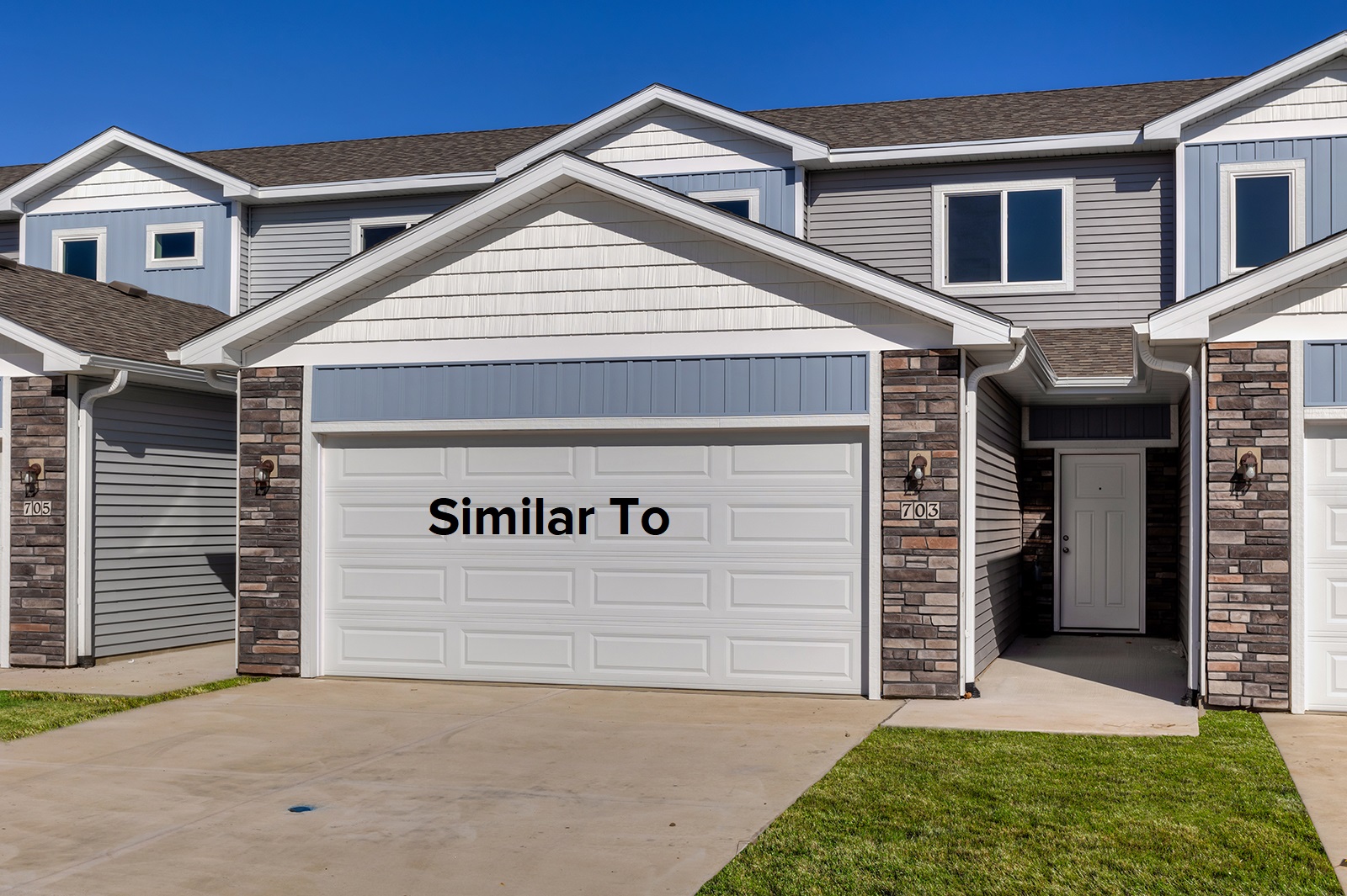 Whitfield Townhome Norwalk, IA Des Moines Metro Area Signature