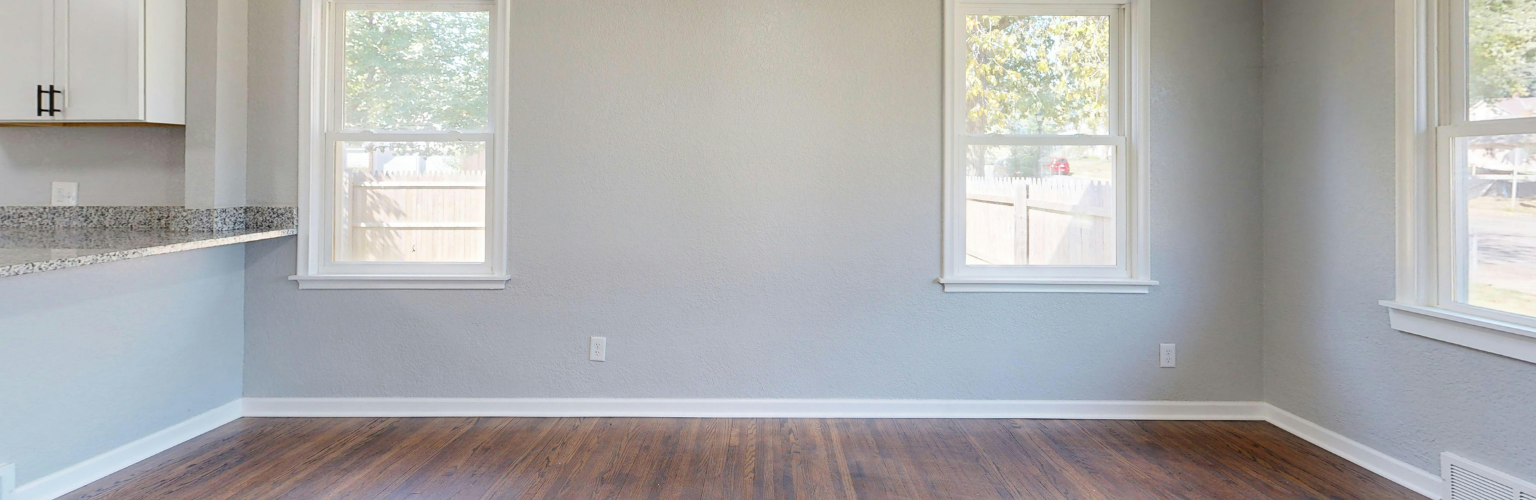 New Home Empty Living Room